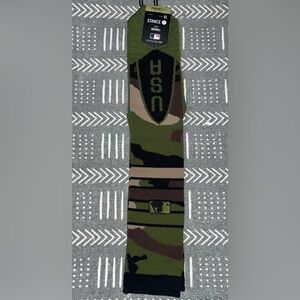 $23.99 Stance MLB Armed Forces 2024 Camo Diamond Pro OTC Socks USA Size XL